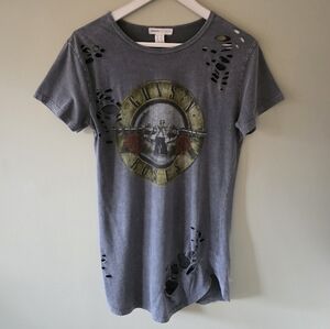 Urban Heritage M Y2K Guns N' Roses Indie Sleeze Thrashed Grunge Punk T-Shirt